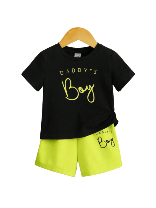 Baby & Kids 2pcs Printed T-shirt Set (3mths - 6yrs) - Childrengoods