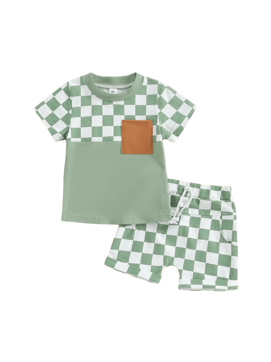 Baby & Kids 2pcs Printed T-shirt Set (3mths - 6yrs) - Childrengoods