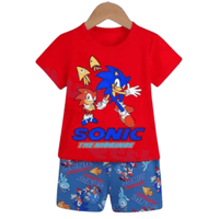 Baby & Kids 2pcs Printed T-shirt Set (3mths - 6yrs) - Childrengoods