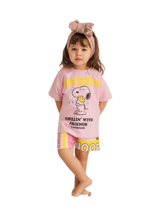 Baby & Kids 2pcs Printed T-shirt Set (3mths - 6yrs) - Childrengoods