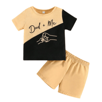 Baby & Kids 2pcs Printed T-shirt Set (3mths - 6yrs) - Childrengoods