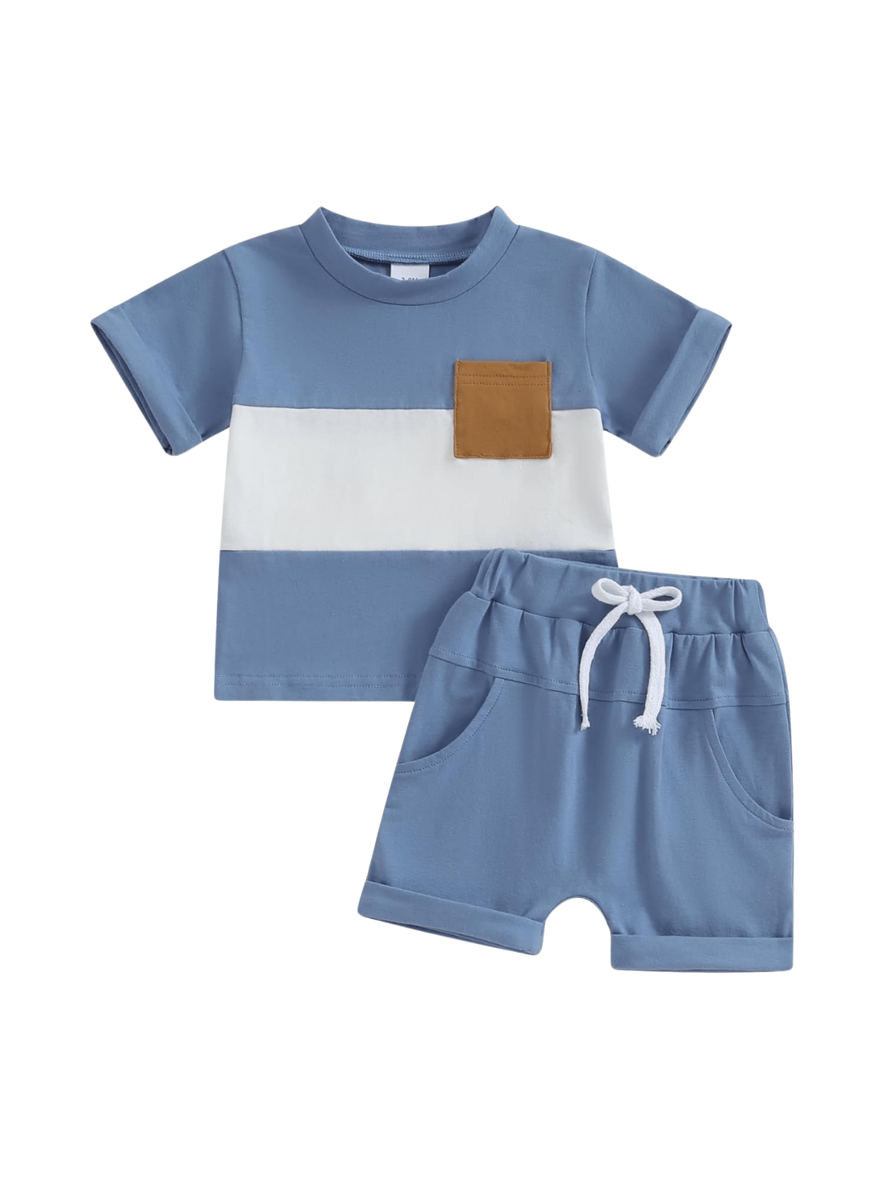 Baby & Kids 2pcs Printed T-shirt Set (3mths - 6yrs) - Childrengoods