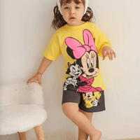 Kids Micky Mouse T-shirt Set (6mths - 6yrs) - Childrengoods